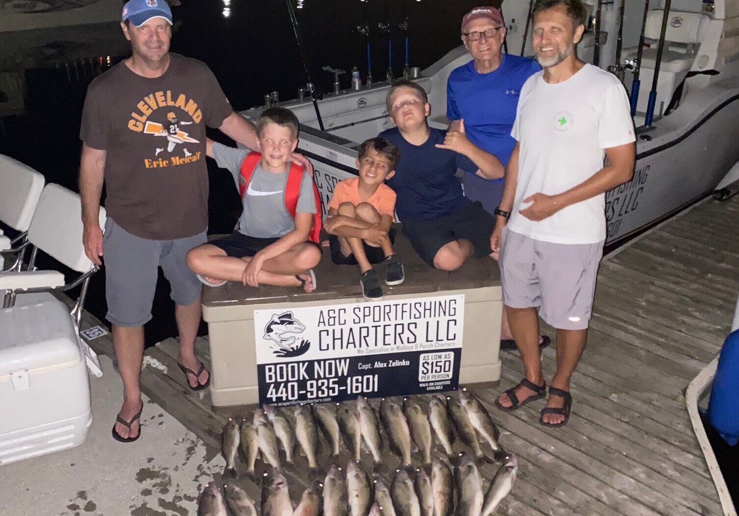 Night Fishing Charter in Cleveland