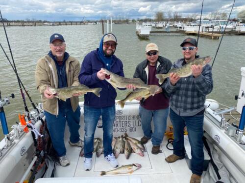 perch fishing charters Cleveland Ohio