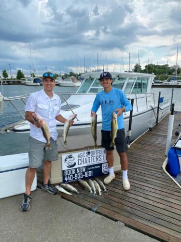perch fishing charters Cleveland Ohio