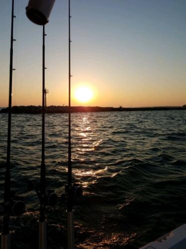 Gorgeous Sunsets Included on Many of Our Fishing Charters